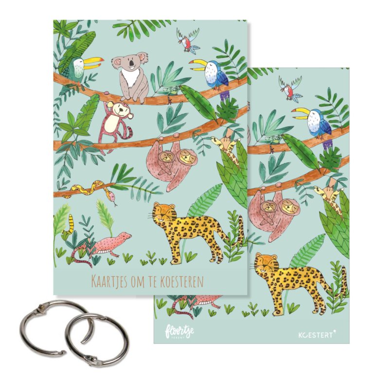 Bewaarbundel jungle aqua