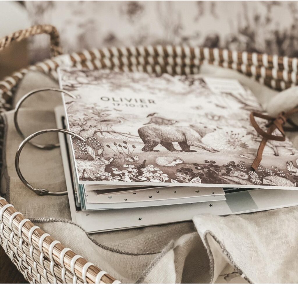 Bewaarbundel geboortekaartjes