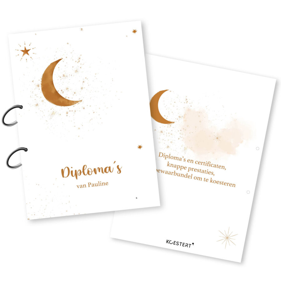 Bewaarbundel voor diploma's | moon