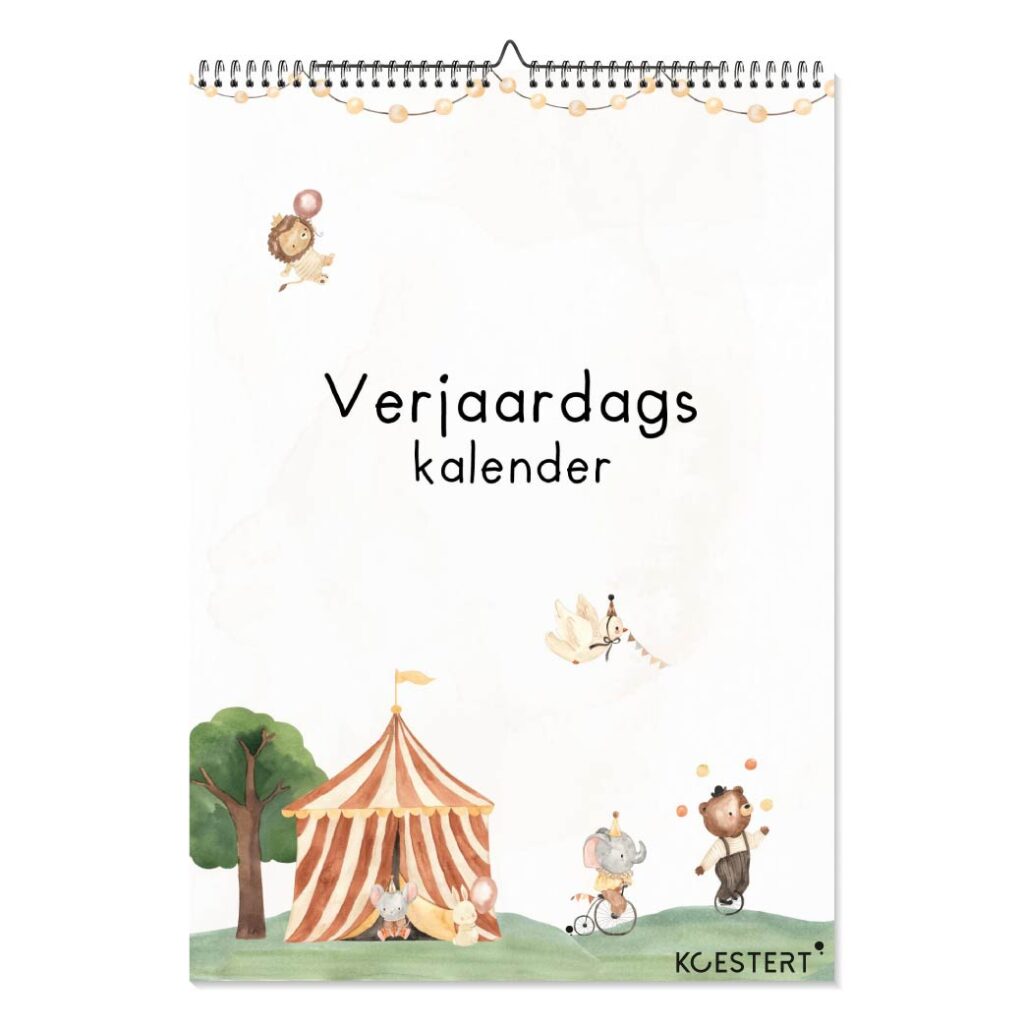 VERJAARDAGSKALENDER dierenvriendjes