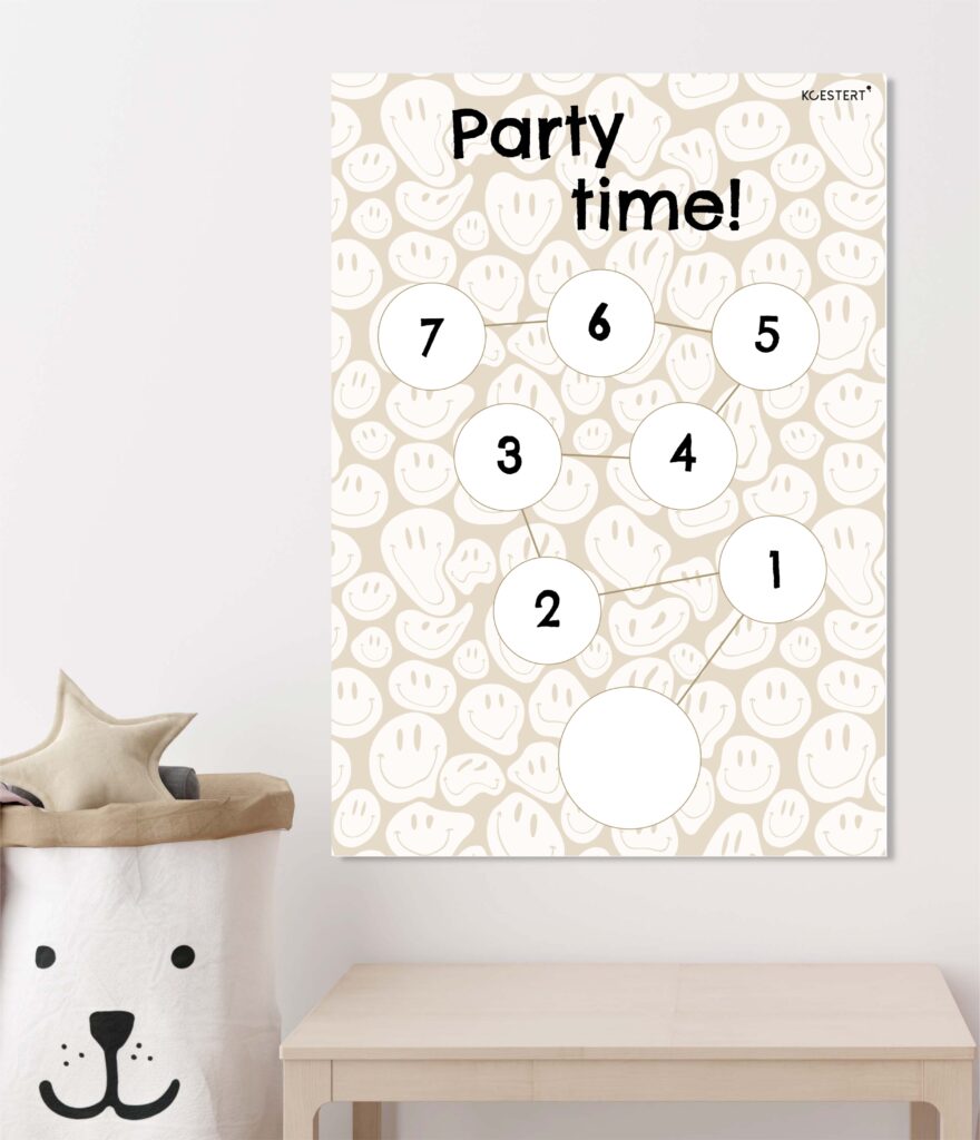 printable aftelkalender smiley