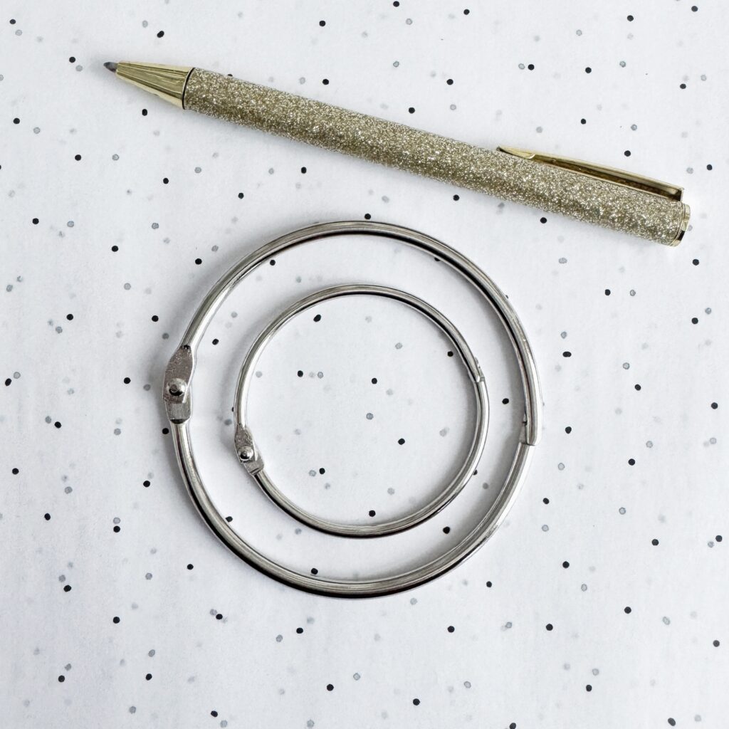 XXL scharnierringen bewaarbundel