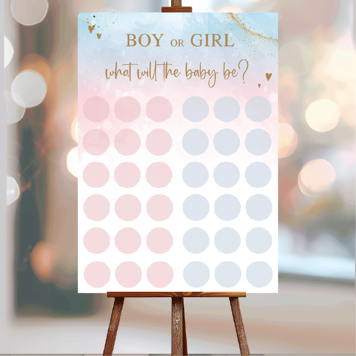 stembord-genderreveal-blauw-roze