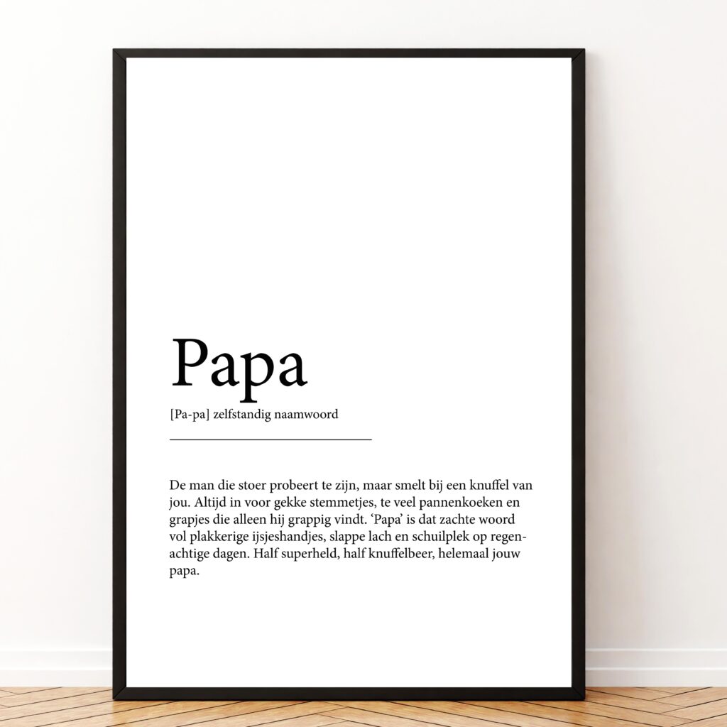printable-poster-papa-betekenis-cadeau-koestert