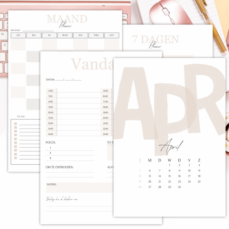 printable planner 2026 koestert