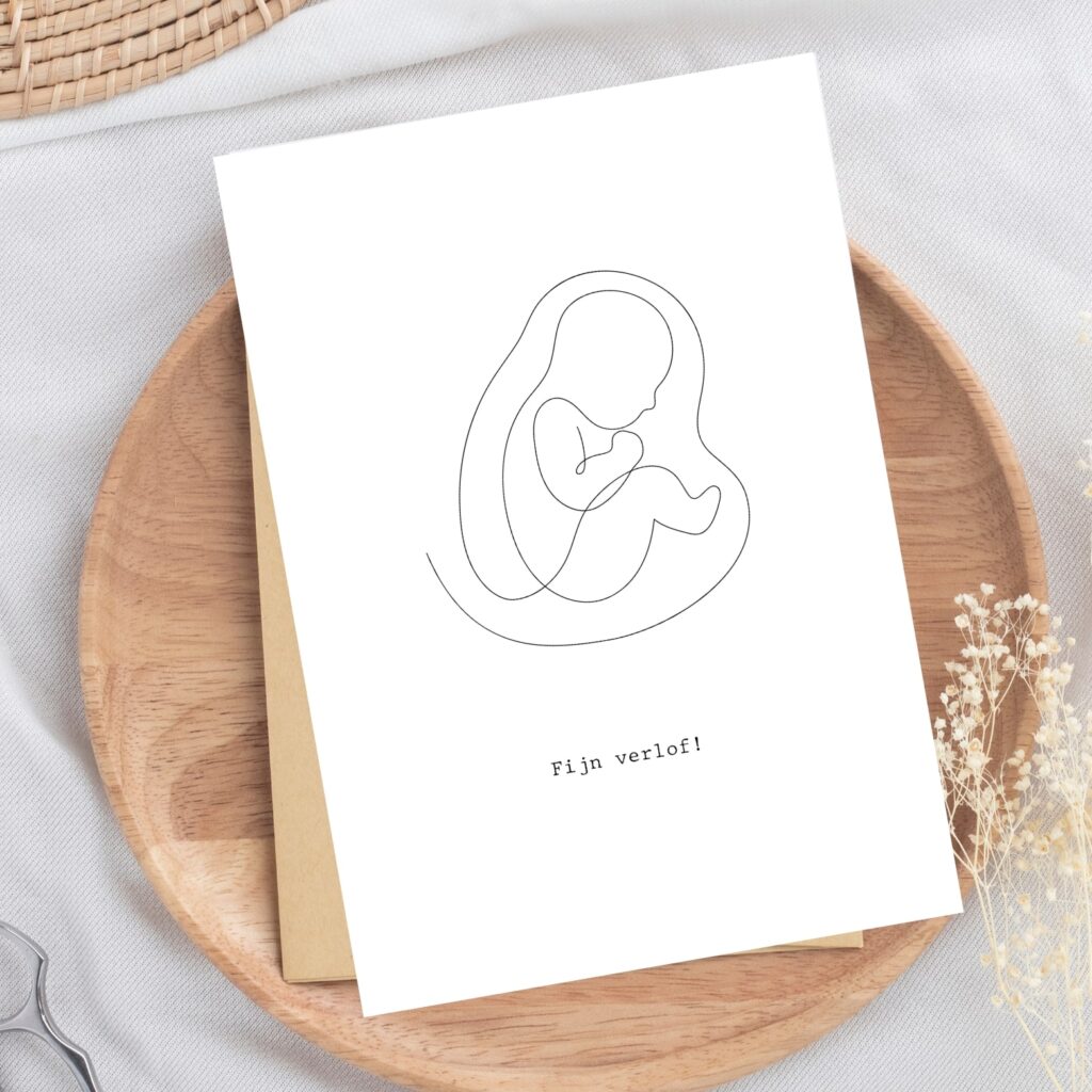 verlof-kaart-lijn-tekening-printable-koester