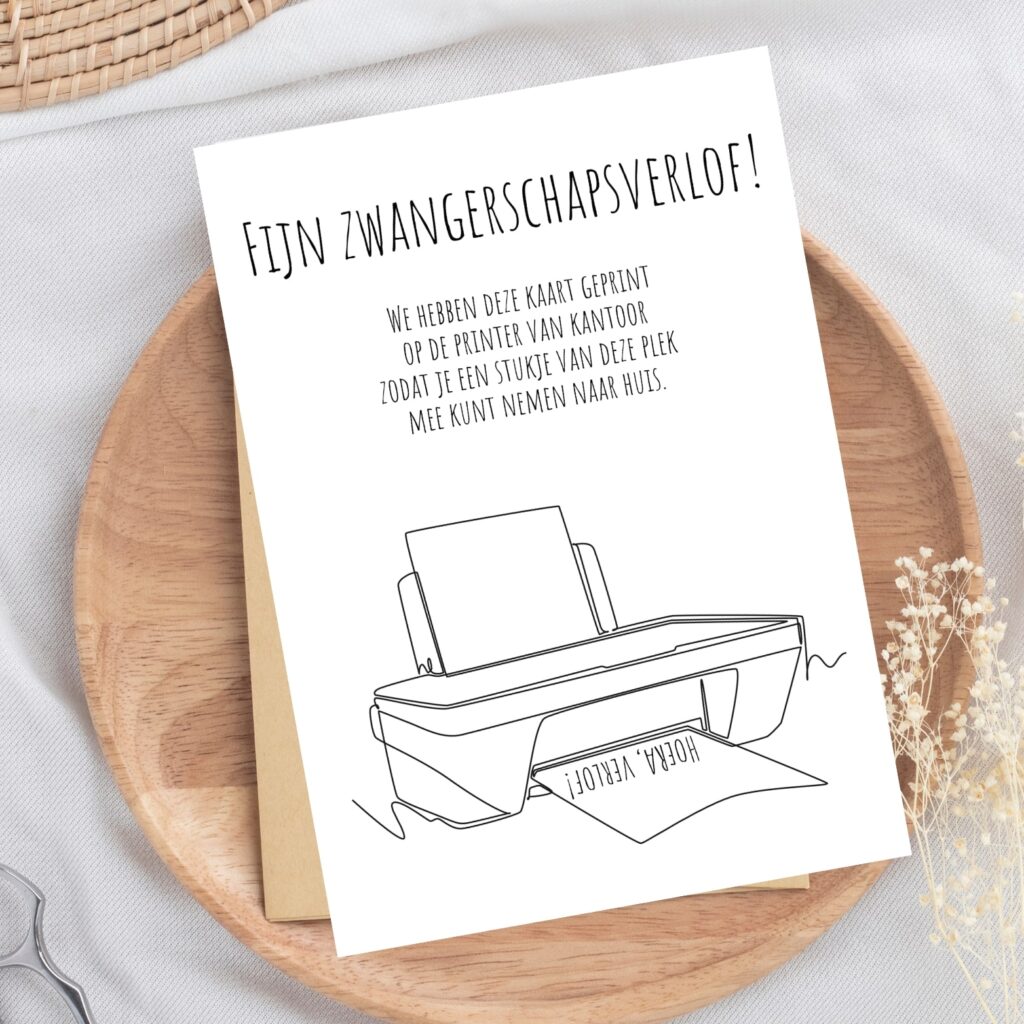 verlof-kaart-collega-printer-koestert